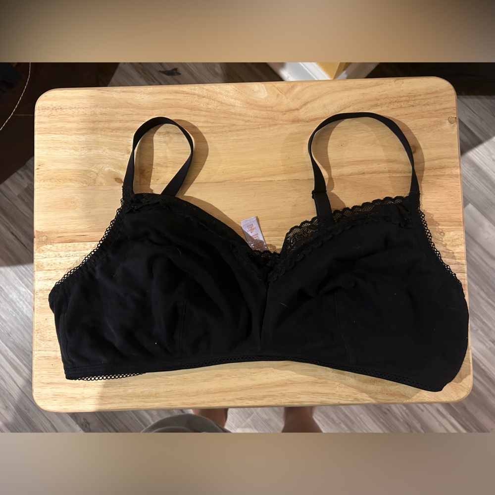 Savage X Fenty Black Bralette: Size 3X